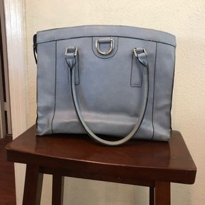 Large blue purse